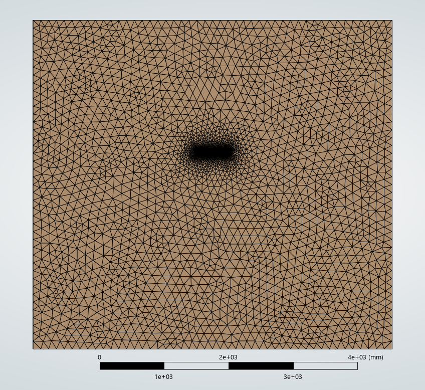 Siatka obliczeniowa domeny MRF w Ansys Fluent
